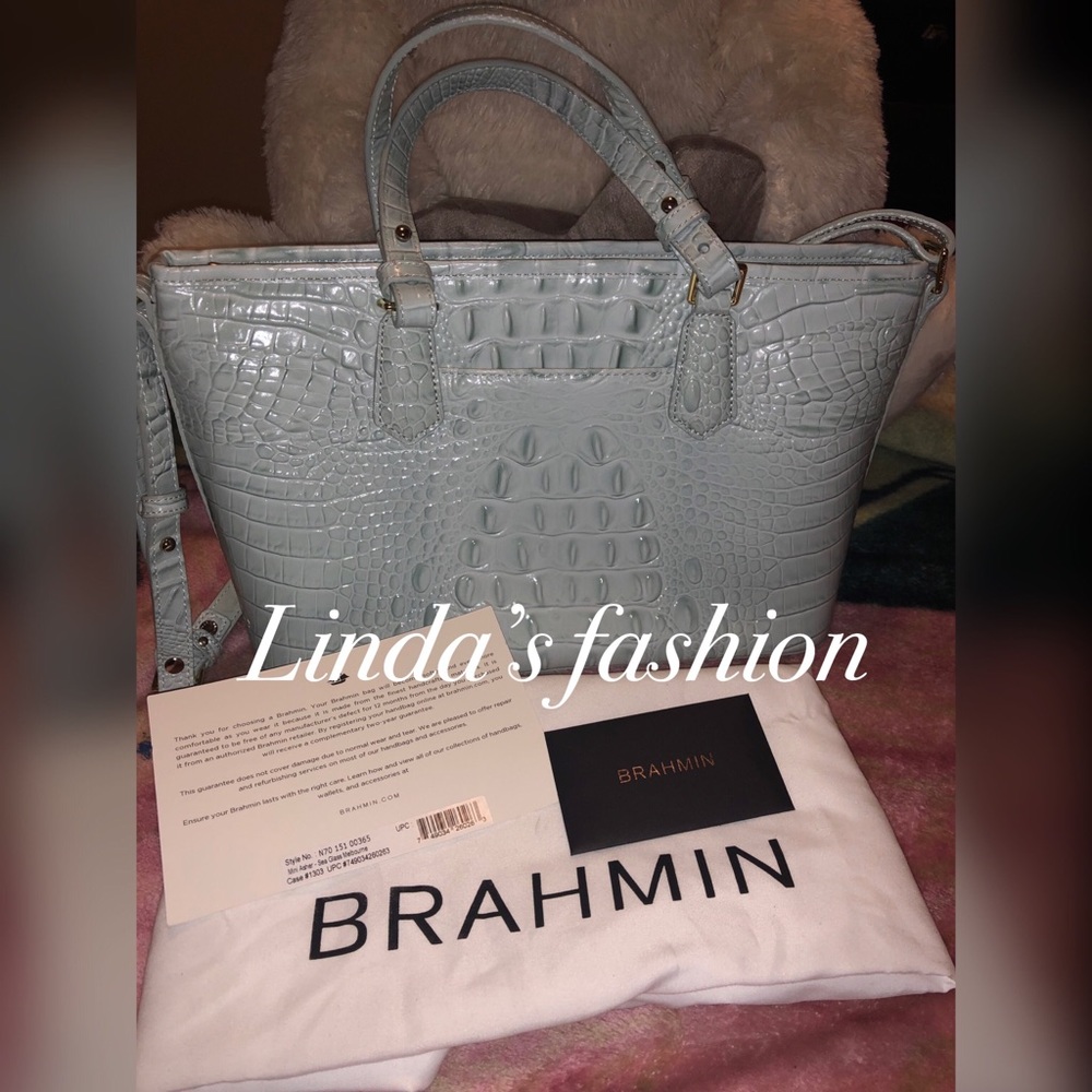 🎉SOLD🎉Brahmin MINI ASHER SEA GLASS MELBOURNE